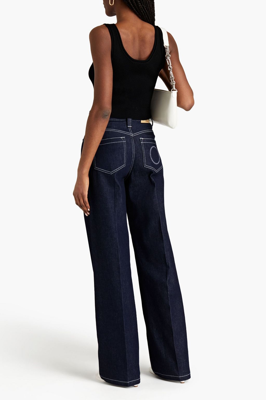 3.1 PHILLIP LIM Cropped ribbed wool-blend tank