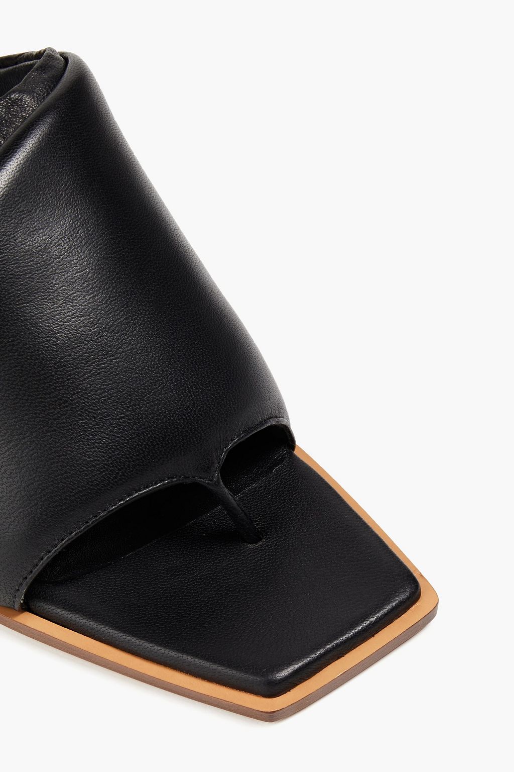 3.1 PHILLIP LIM Georgia 장식 디테일 패딩 가죽 뮬