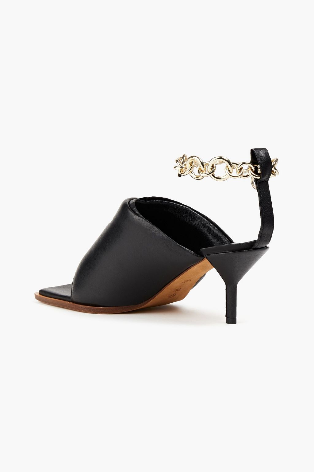 3.1 PHILLIP LIM Georgia 장식 디테일 패딩 가죽 뮬