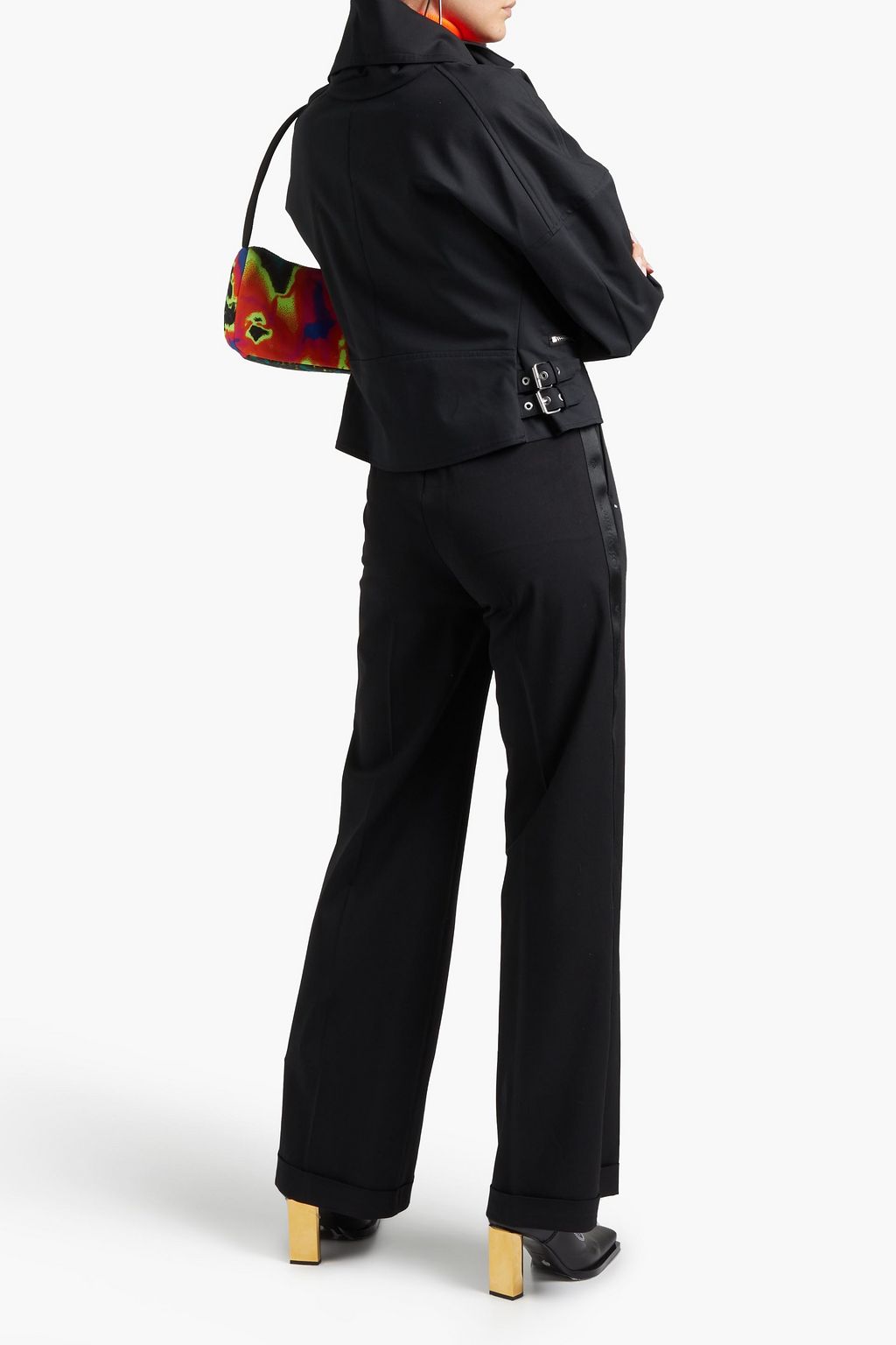 3.1 PHILLIP LIM Cotton-blend biker jacket