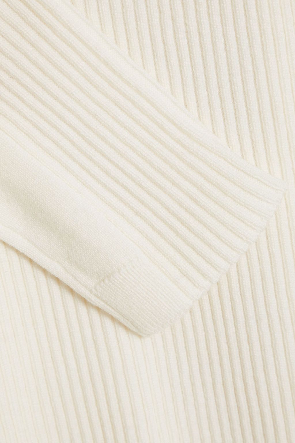 3.1 PHILLIP LIM Button-embellished ribbed merino wool-blend sweater