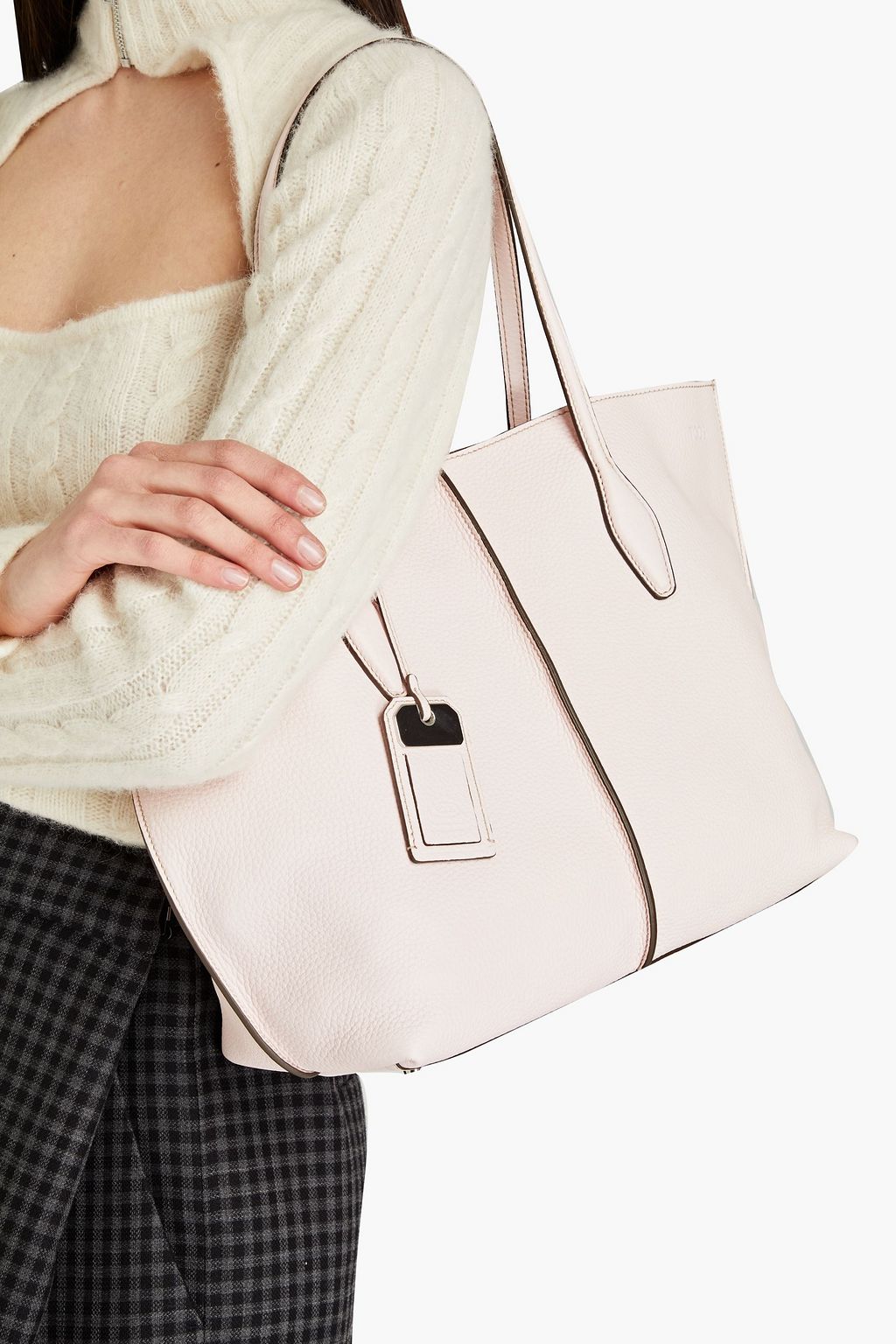 TOD'S Joy Tote Bag aus Narbenleder