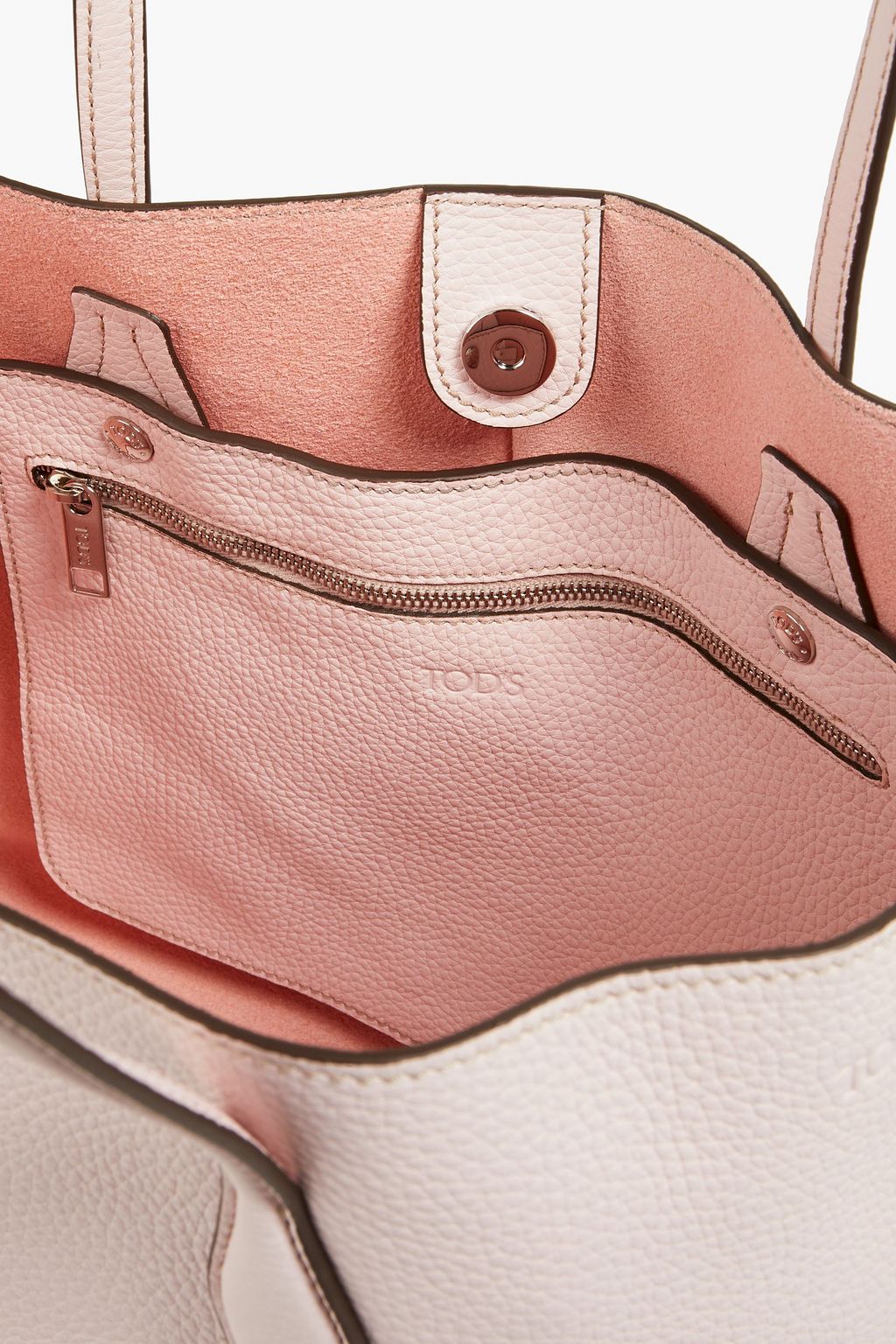 TOD'S Joy Tote Bag aus Narbenleder