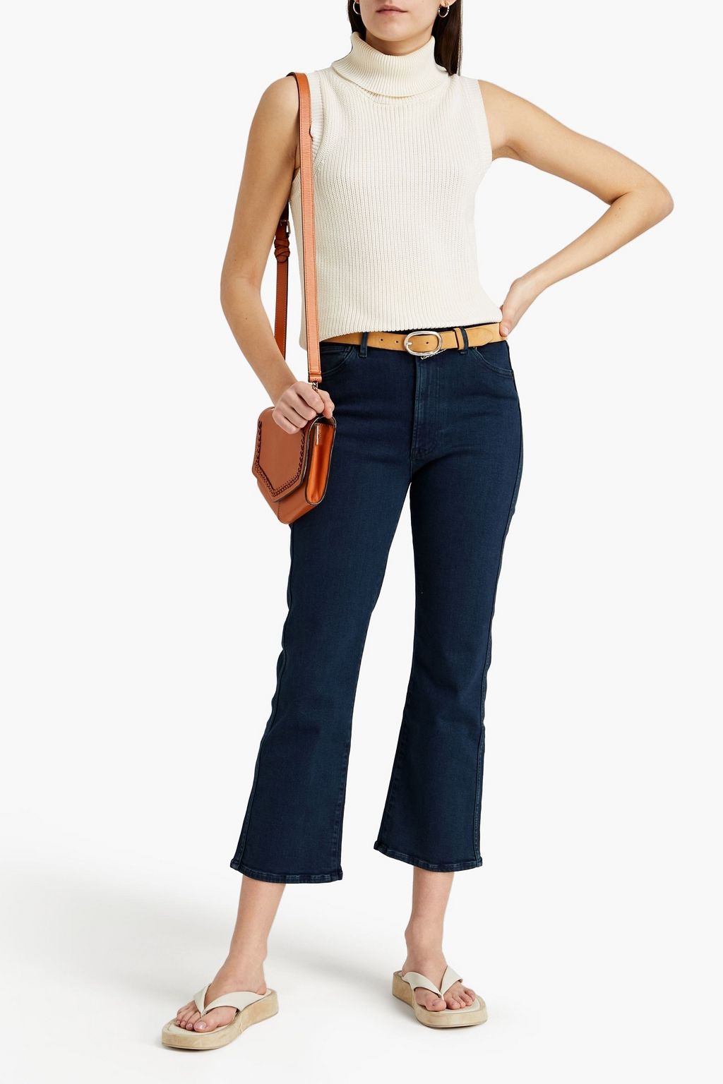 3X1 NYC High-rise kick-flare jeans