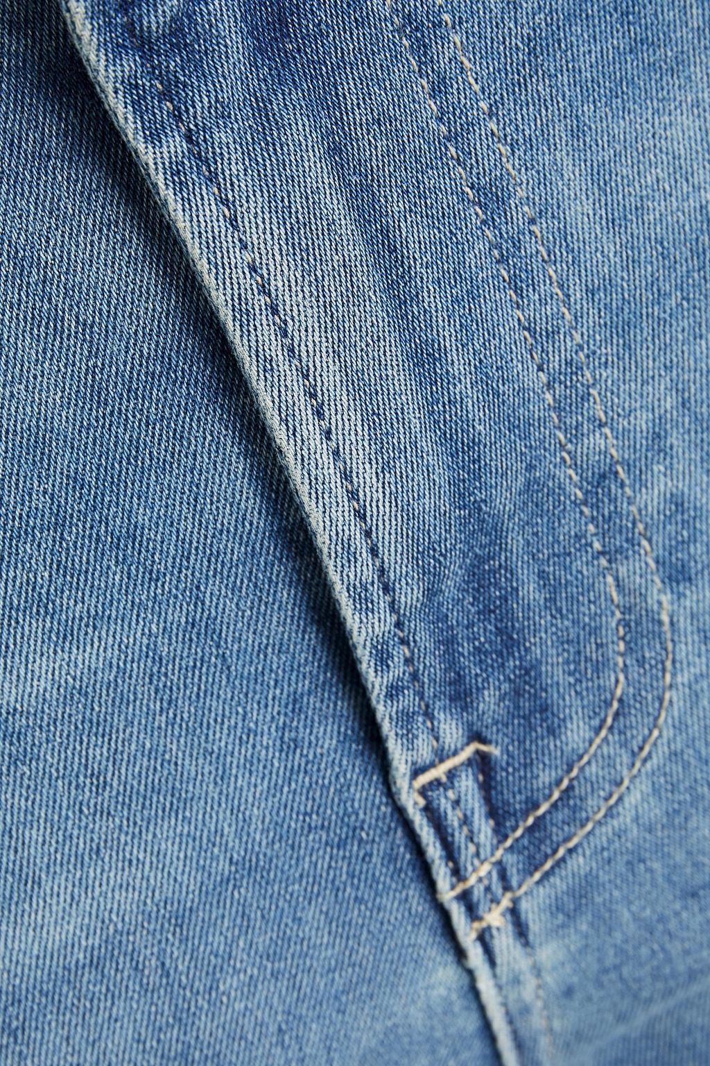3X1 NYC Cropped frayed mid-rise skinny jeans