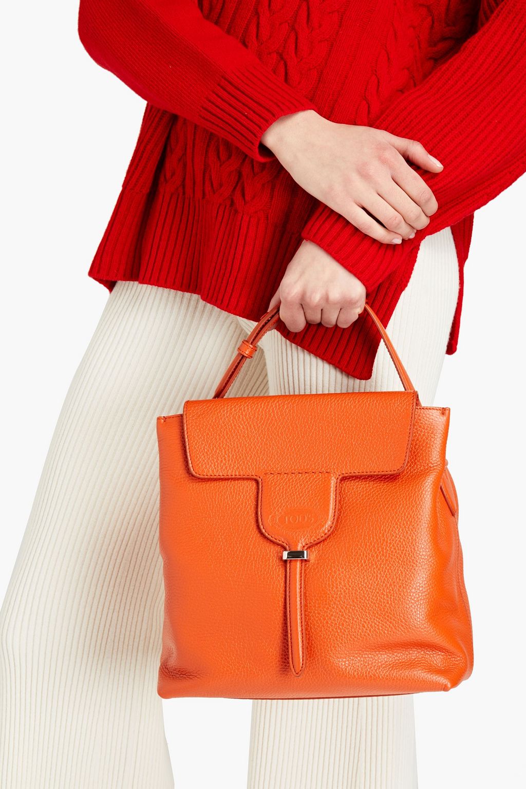 TOD'S Tote Bag aus strukturiertem Leder