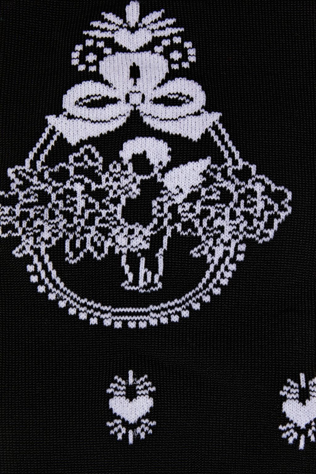 SIMONE ROCHA Jacquard-knit socks
