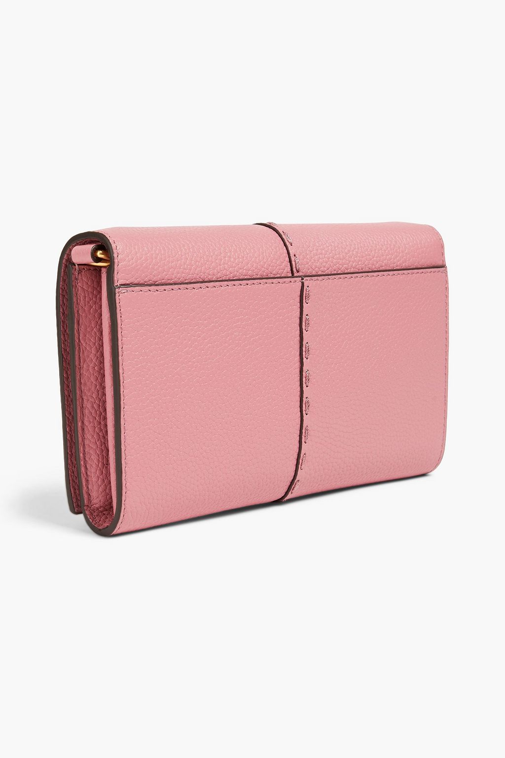 TORY BURCH Pebbled-leather wallet