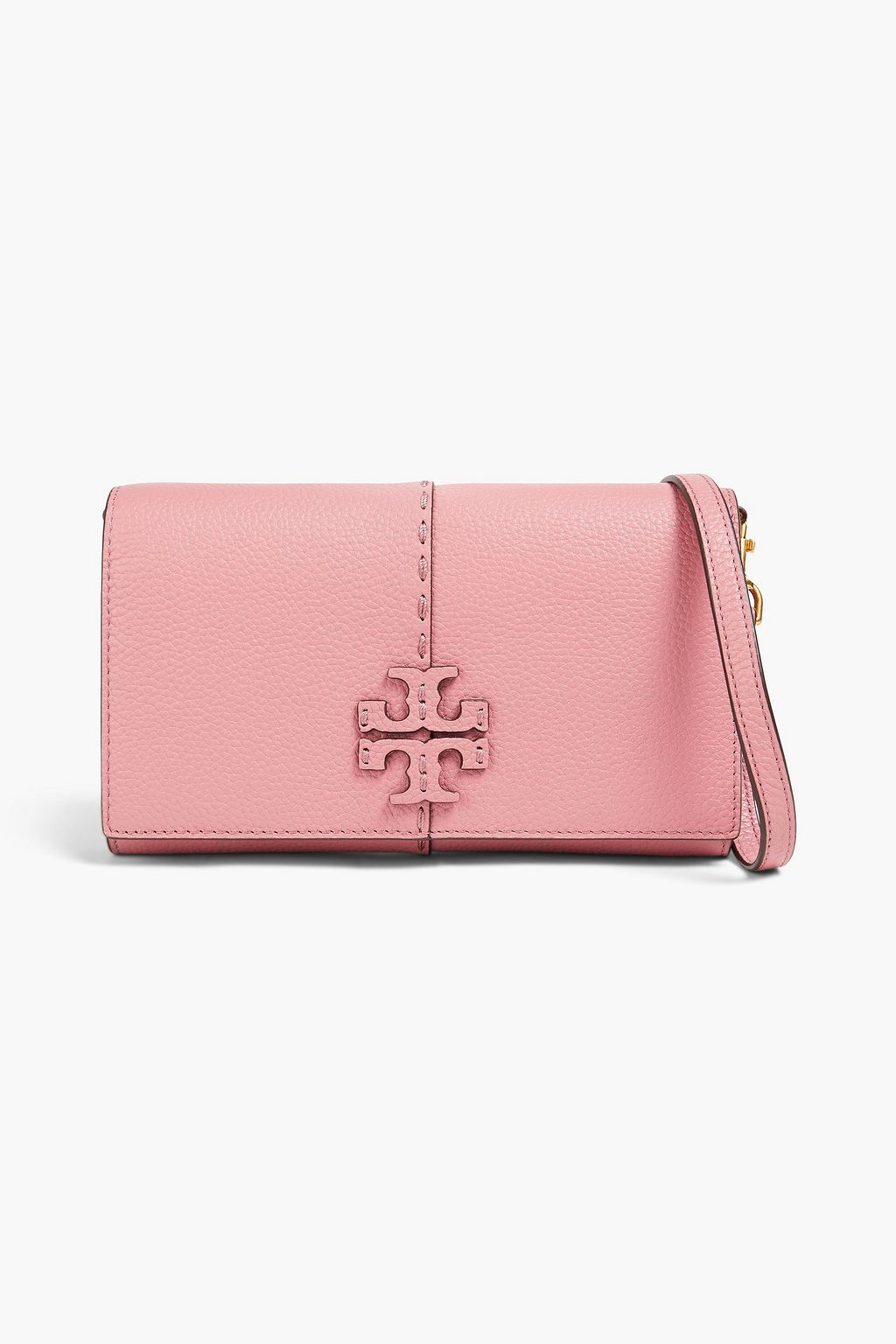 TORY BURCH Pebbled-leather wallet