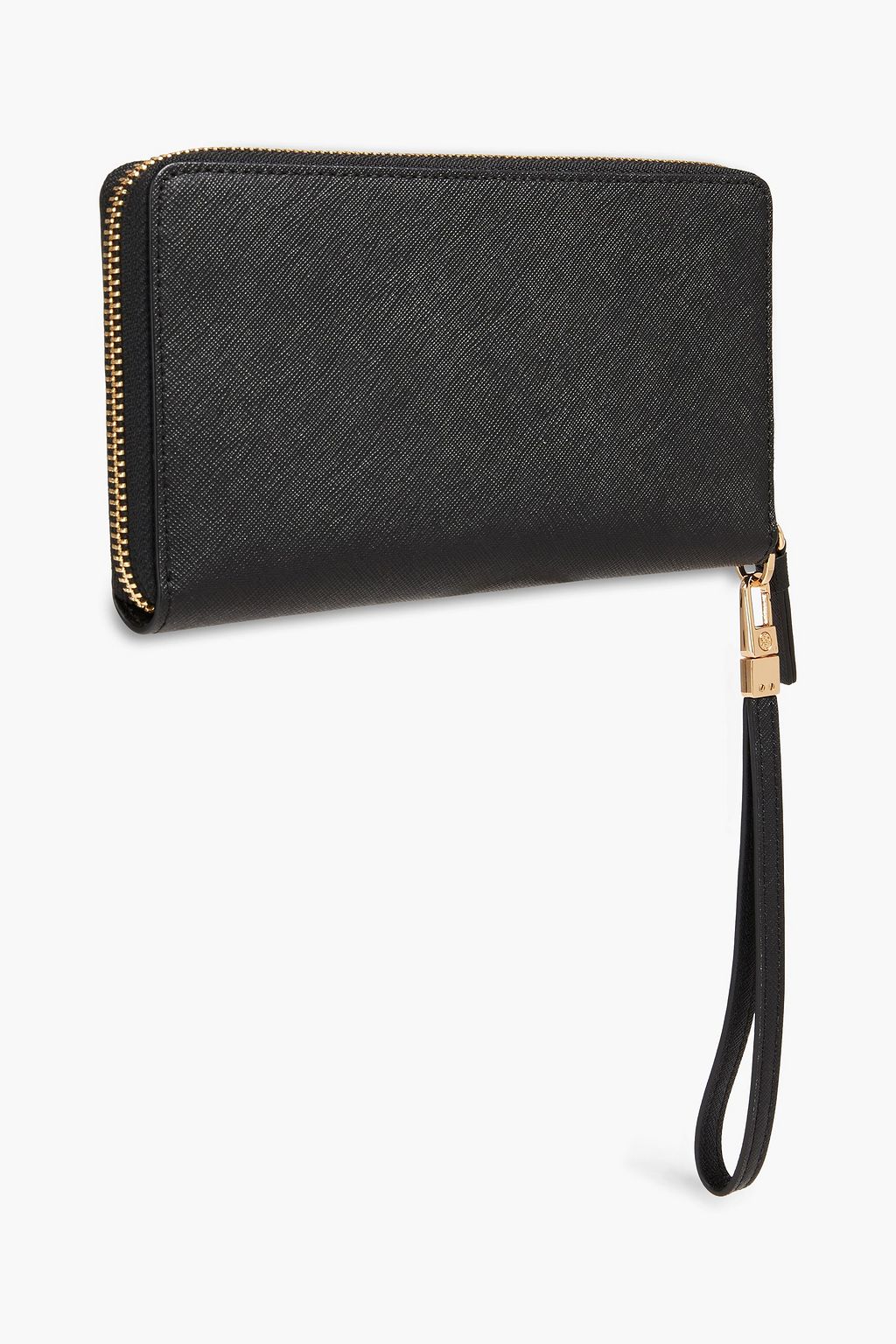 TORY BURCH Textured-leather wallet
