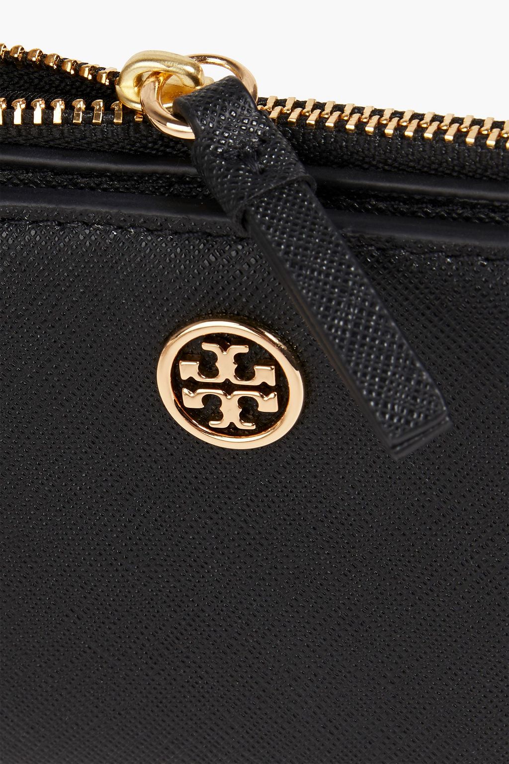 TORY BURCH Robinson textured-leather wallet