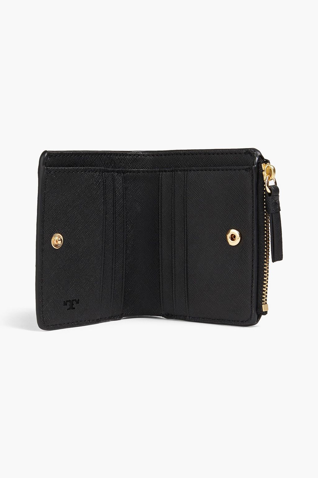TORY BURCH Robinson textured-leather wallet