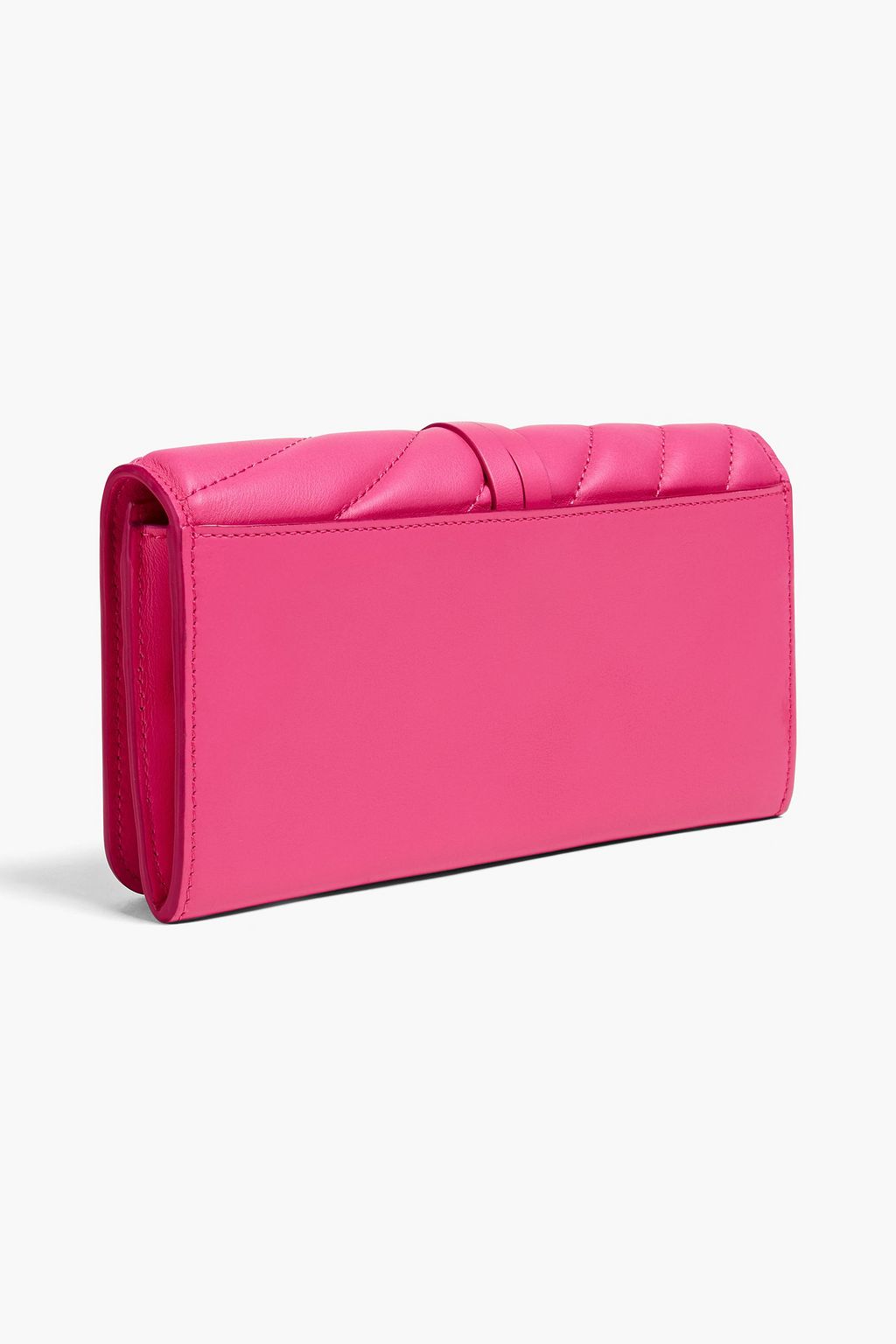 CHLOÉ Quilted leather continental wallet