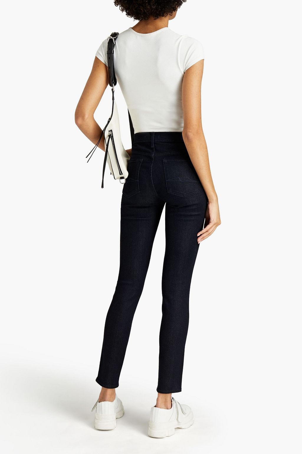 7 FOR ALL MANKIND High-rise skinny jeans