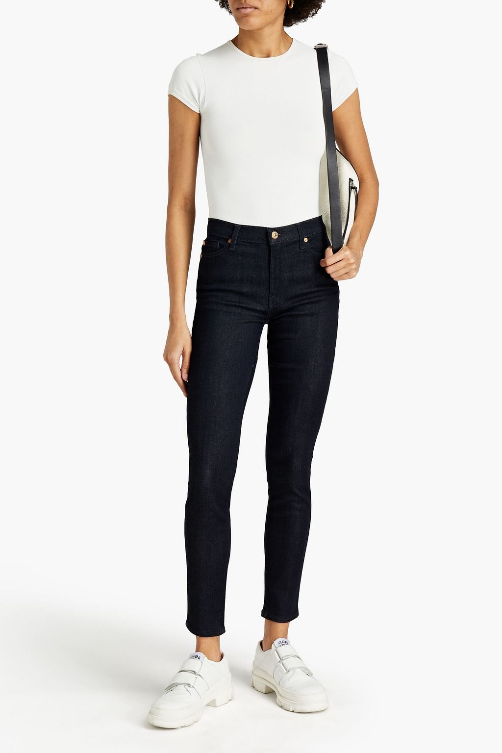 7 FOR ALL MANKIND High-rise skinny jeans
