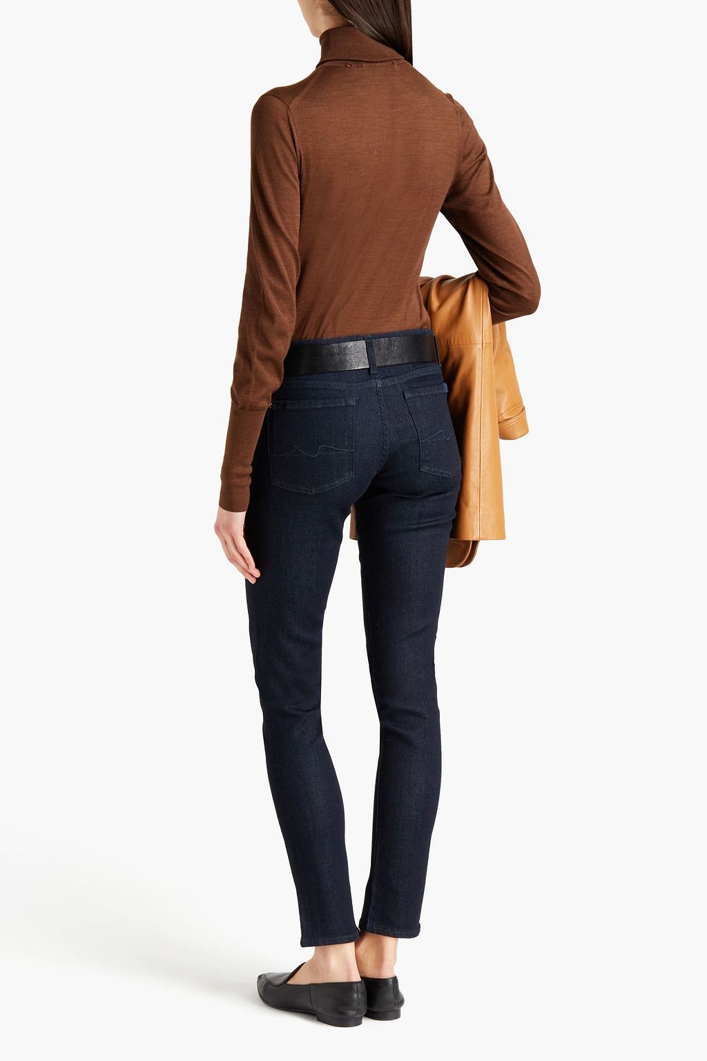 7 FOR ALL MANKIND Pyper mid-rise slim-leg jeans