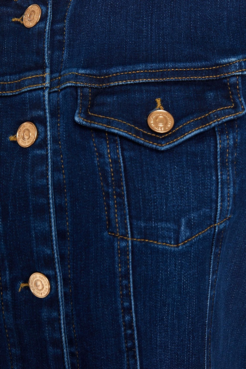 7 FOR ALL MANKIND Frayed denim jacket