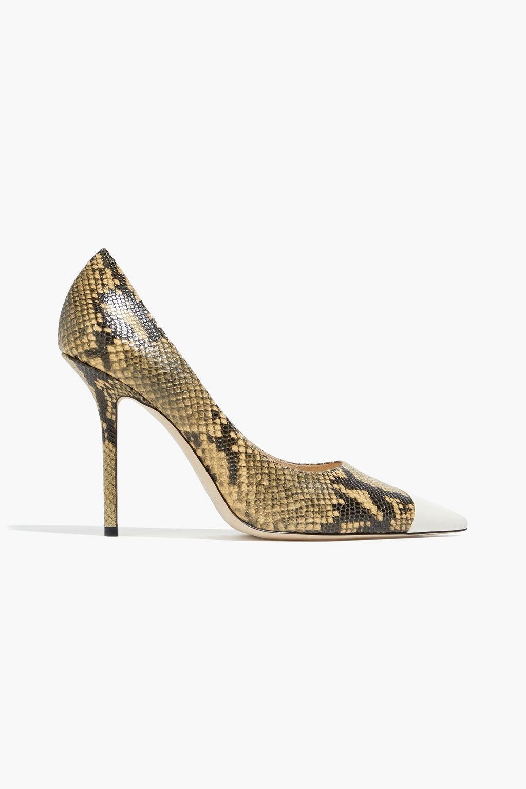 Jimmy choo snake best sale heels