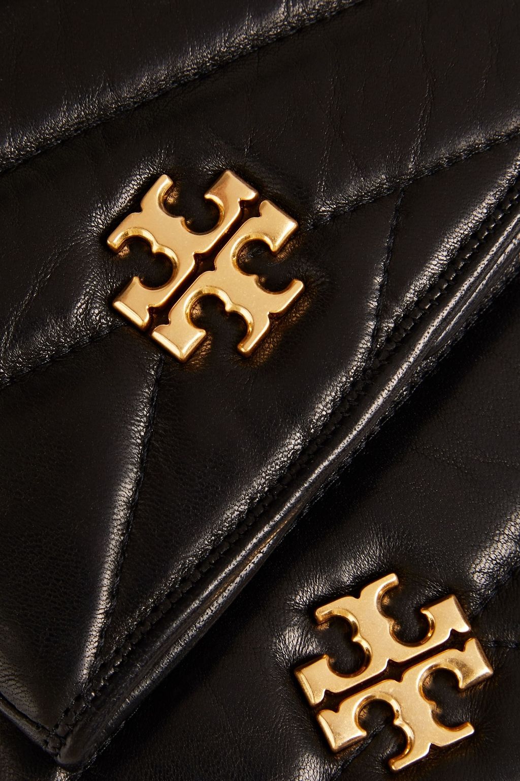 TORY BURCH Kira quilted leather gloves