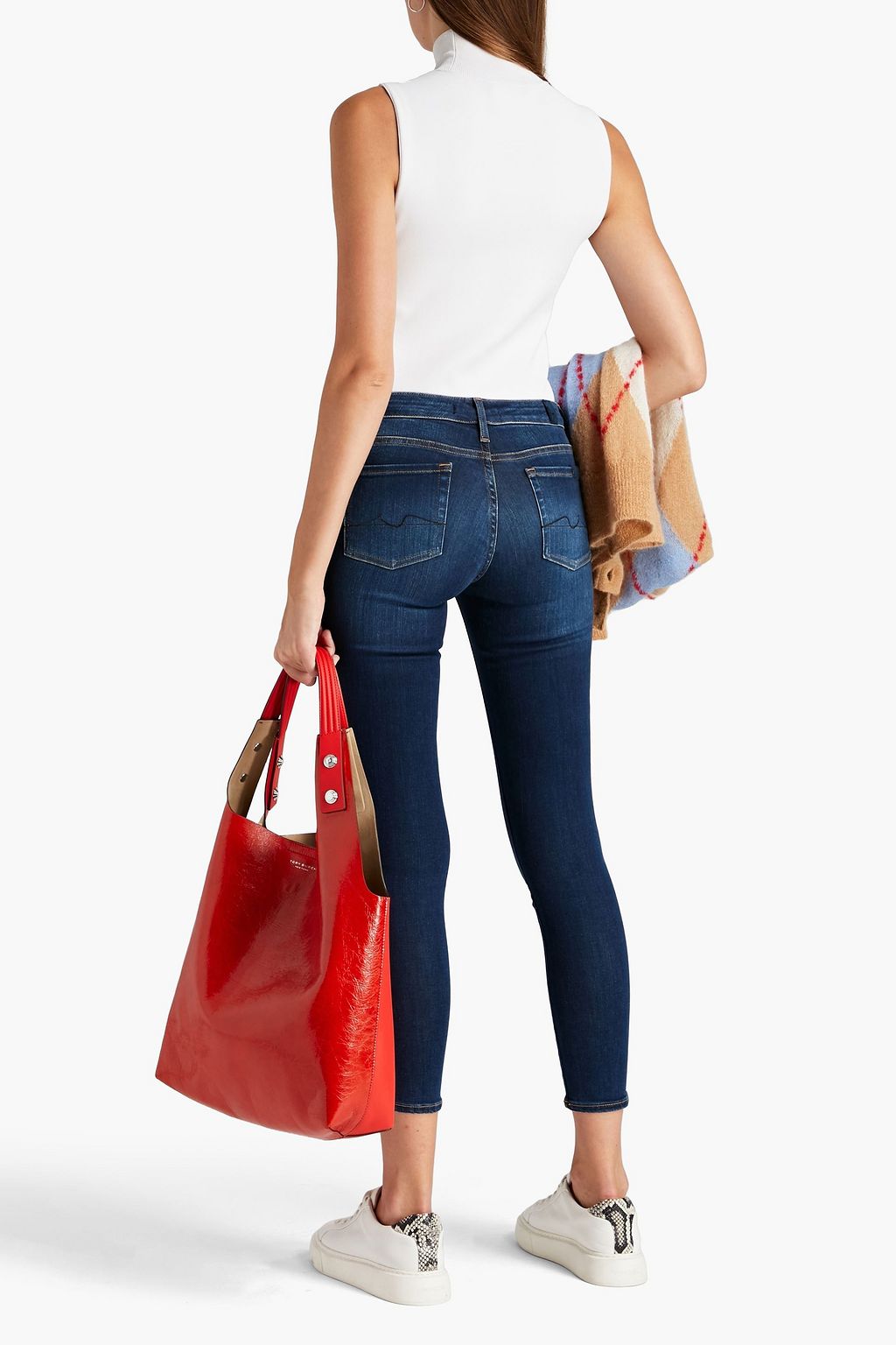 7 FOR ALL MANKIND Pyper mid-rise straight-leg jeans