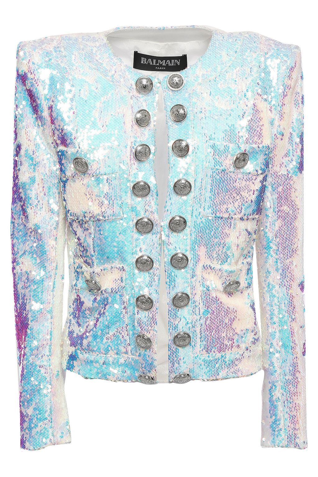 Iridescent sequin jacket Clearance