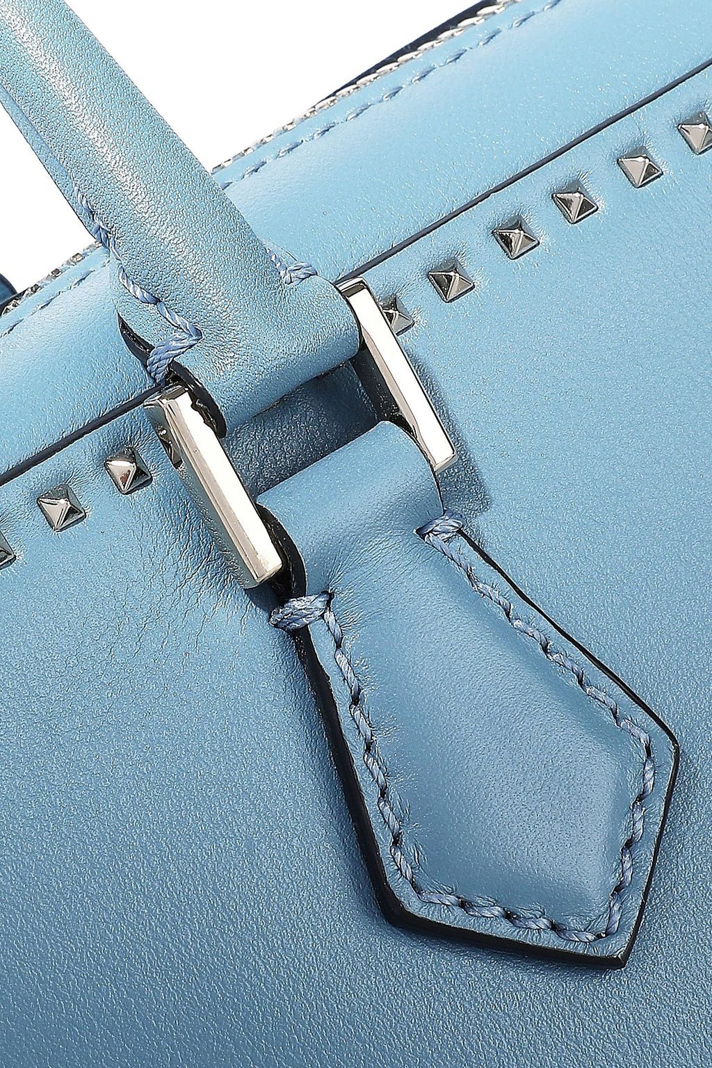 VALENTINO GARAVANI Stud Stitching leather shoulder bag