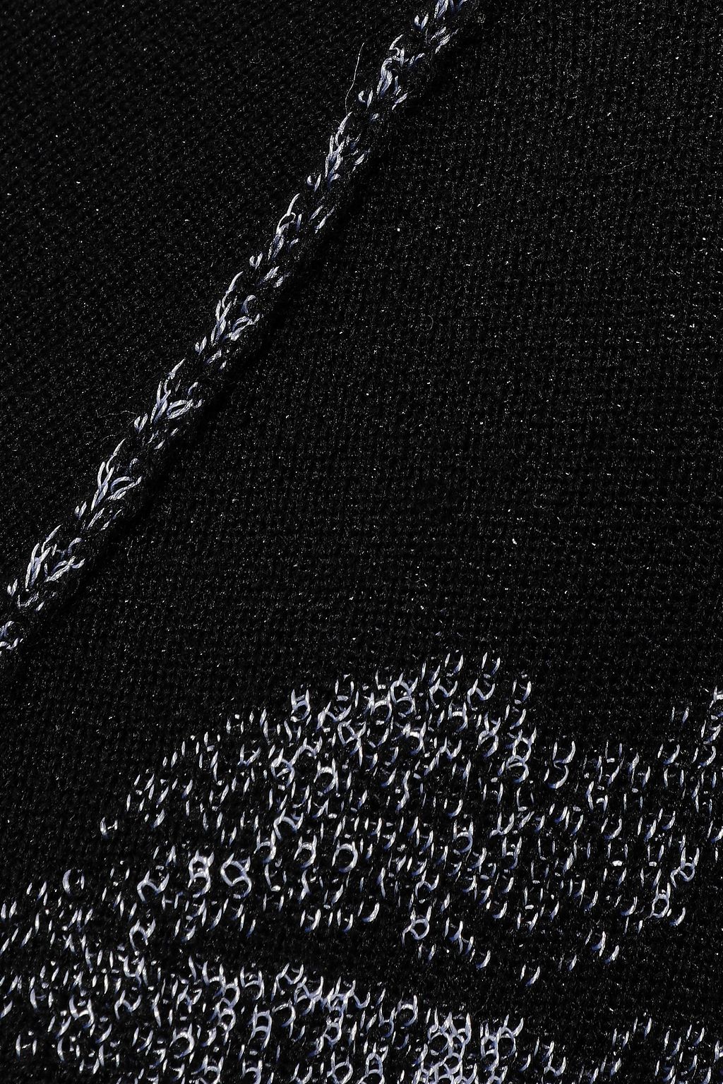 SONIA RYKIEL Wool-blend jacquard mini dress