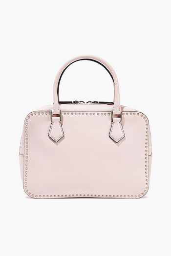 VALENTINO GARAVANI VRING small smooth and textured-leather