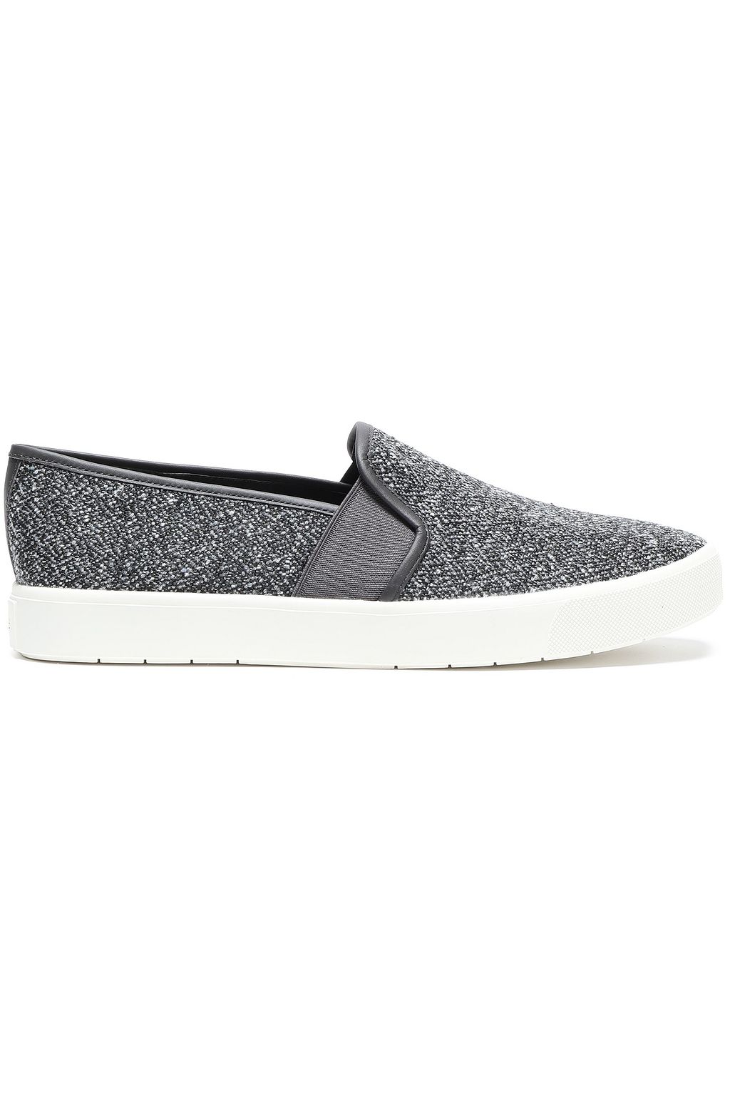 vince tweed slip on sneakers