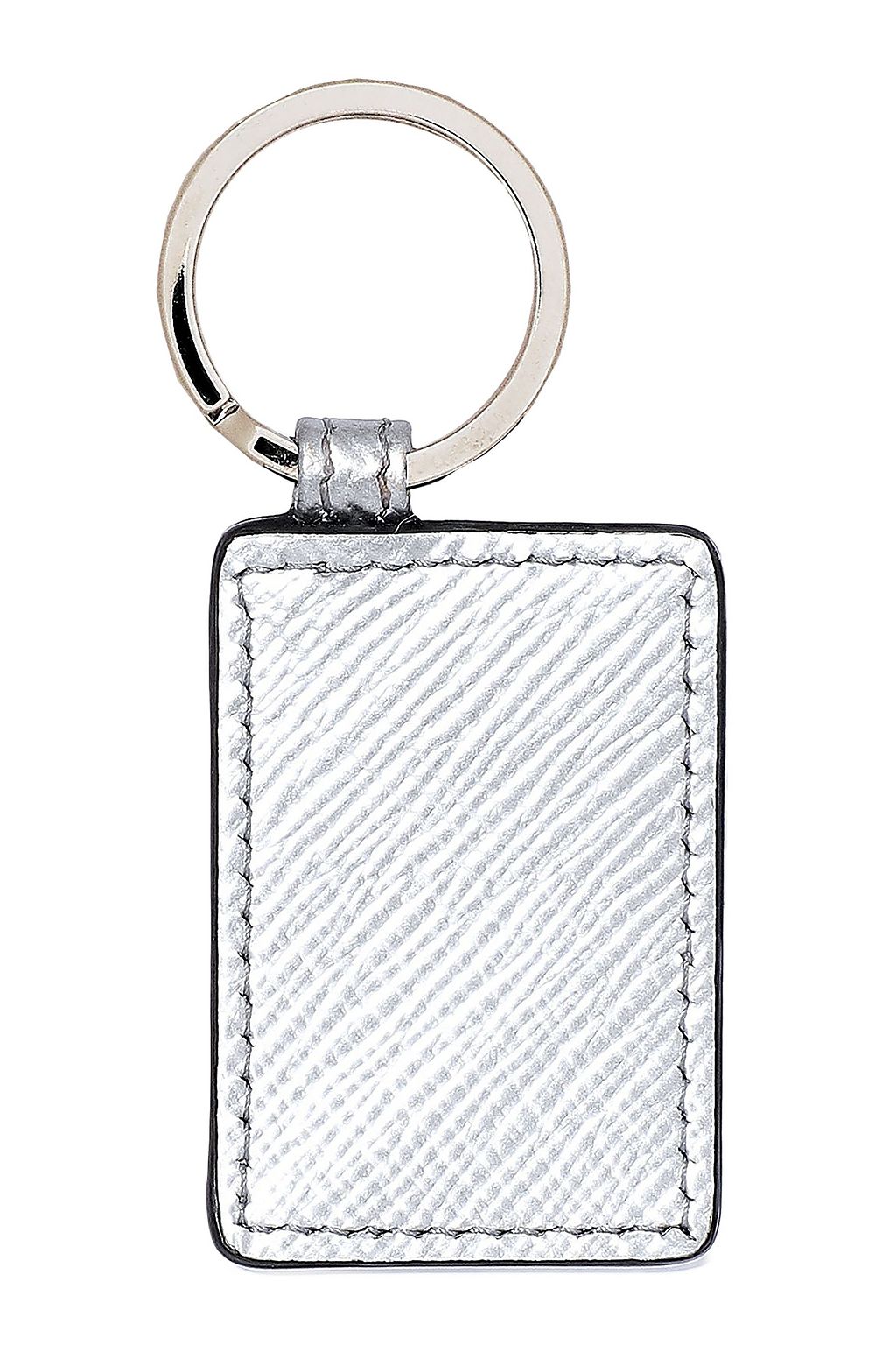 SMYTHSON Panama Schlüsselanhänger aus Metallic-Leder