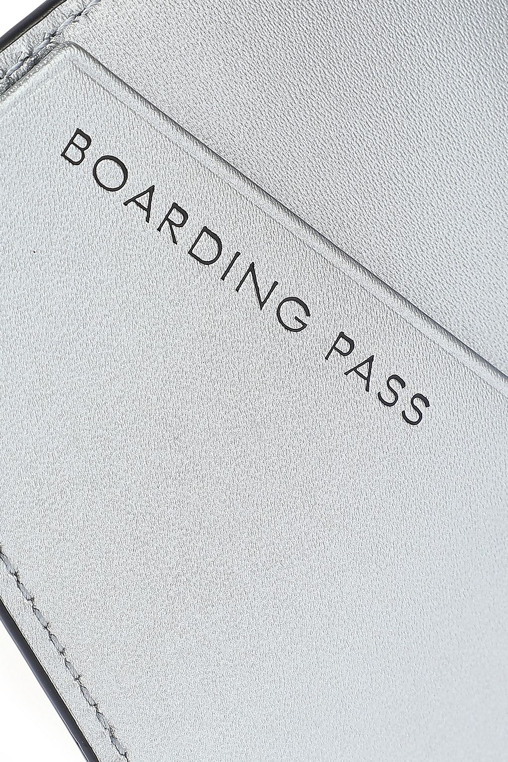SMYTHSON Metallic textured-leather passport cover