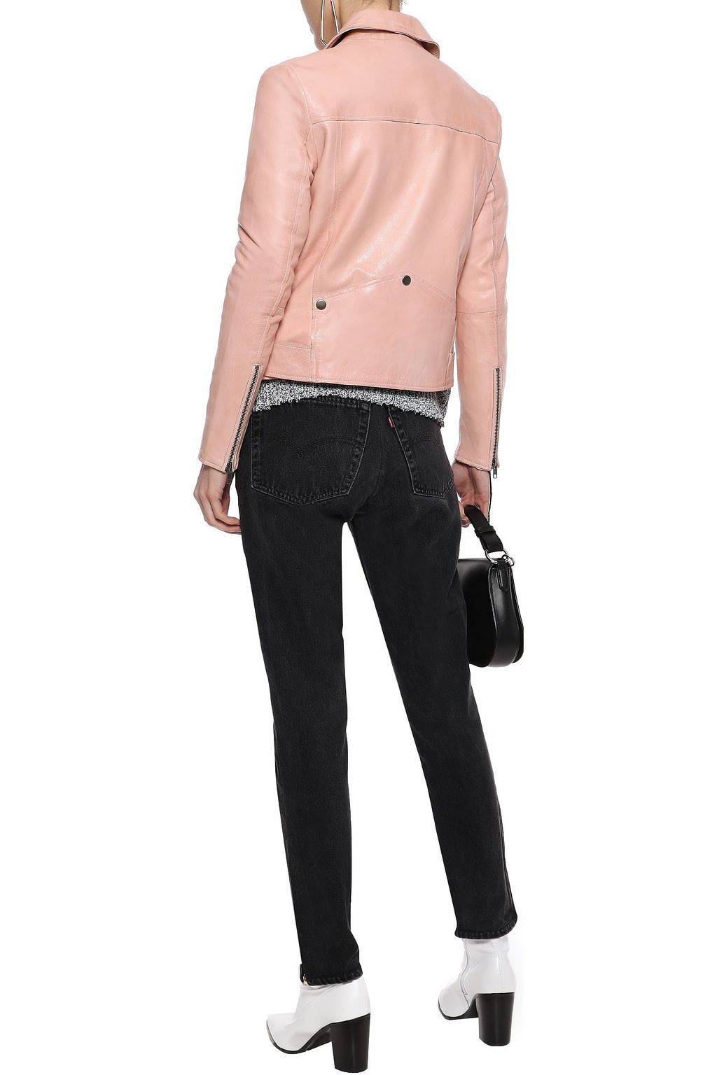 MUUBAA Warren leather biker jacket