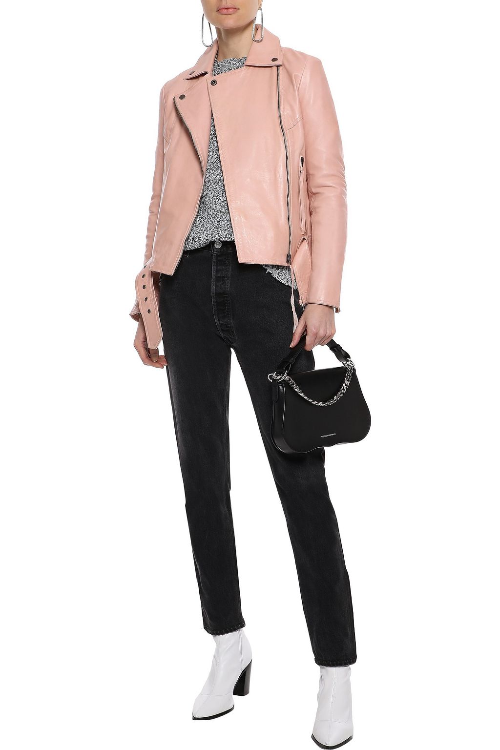 MUUBAA Warren leather biker jacket