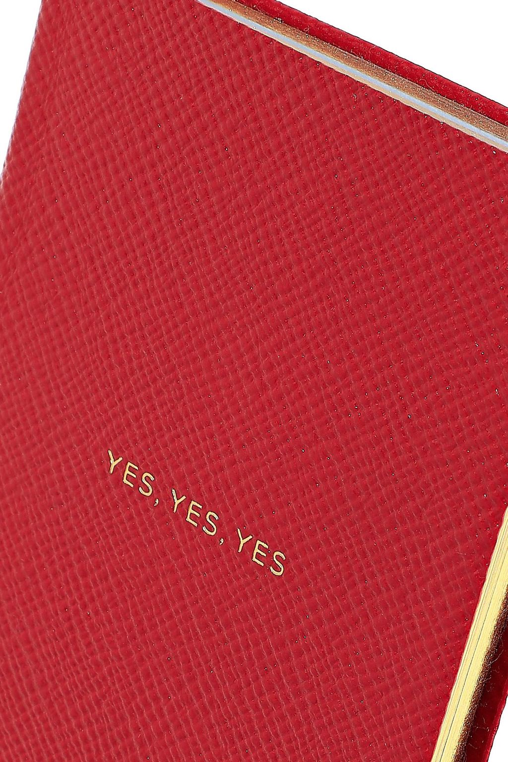SMYTHSON Panama Yes Yes Yes textured-leather notebook