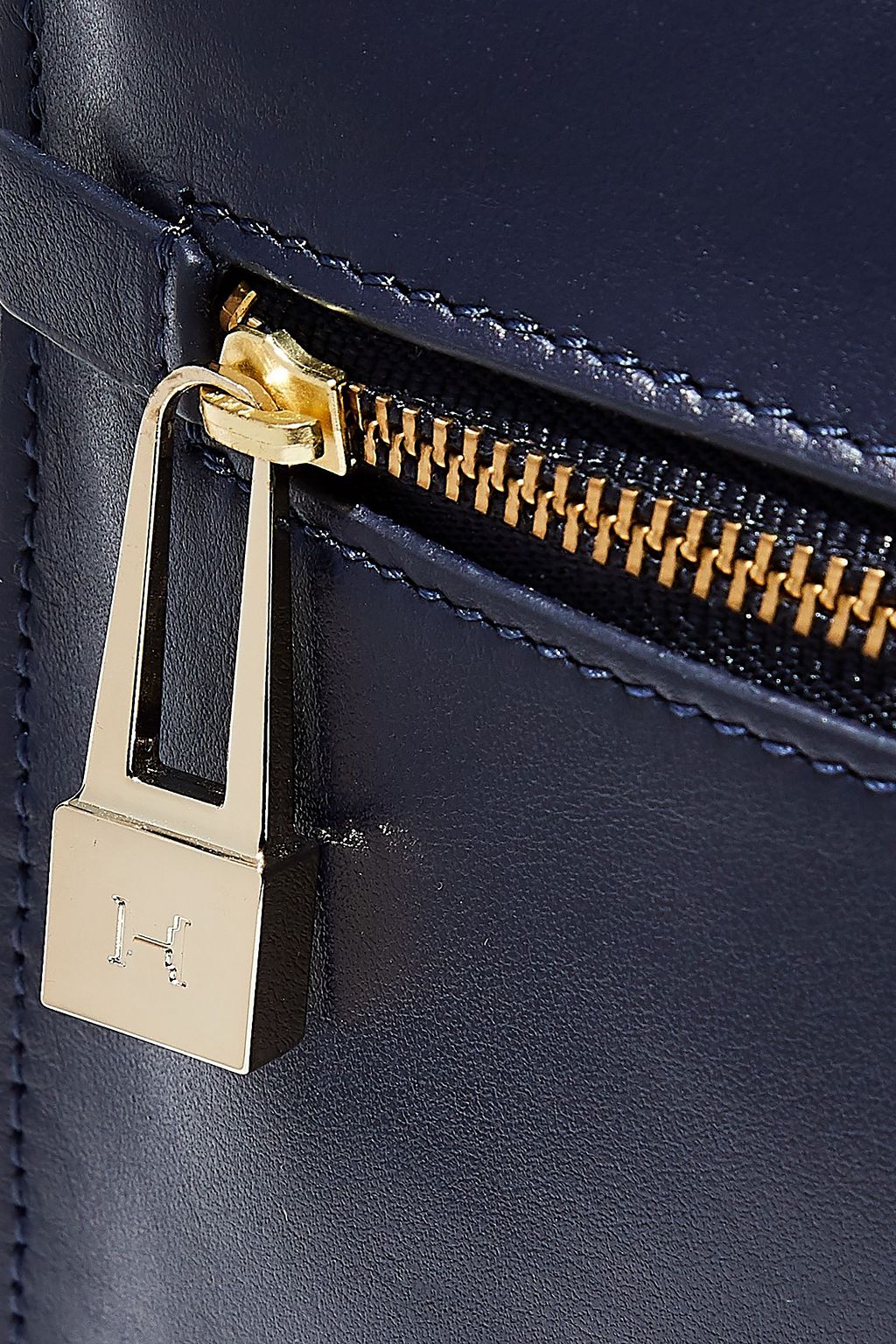 HALSTON Candice leather shoulder bag