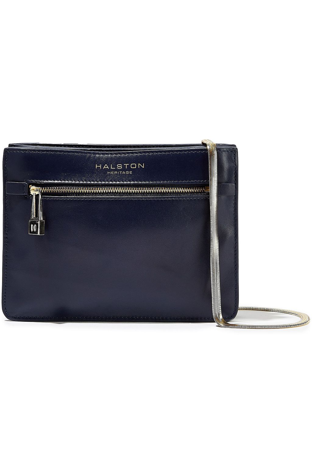 HALSTON Candice leather shoulder bag