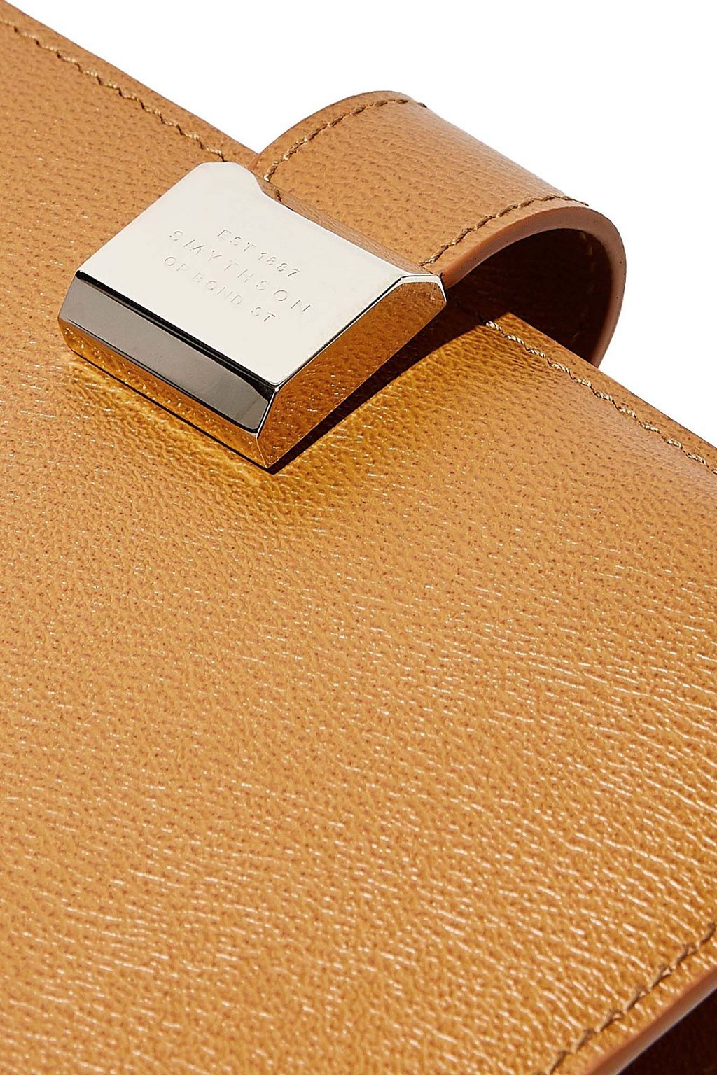 SMYTHSON Grosvenor textured-leather notebook
