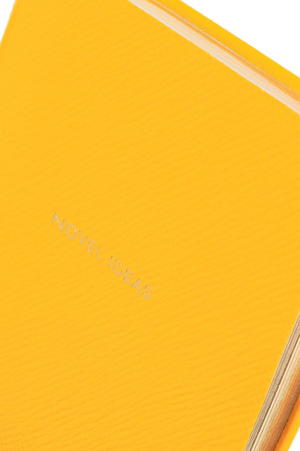 SMYTHSON Novel Ideas Premier textured-leather notebook