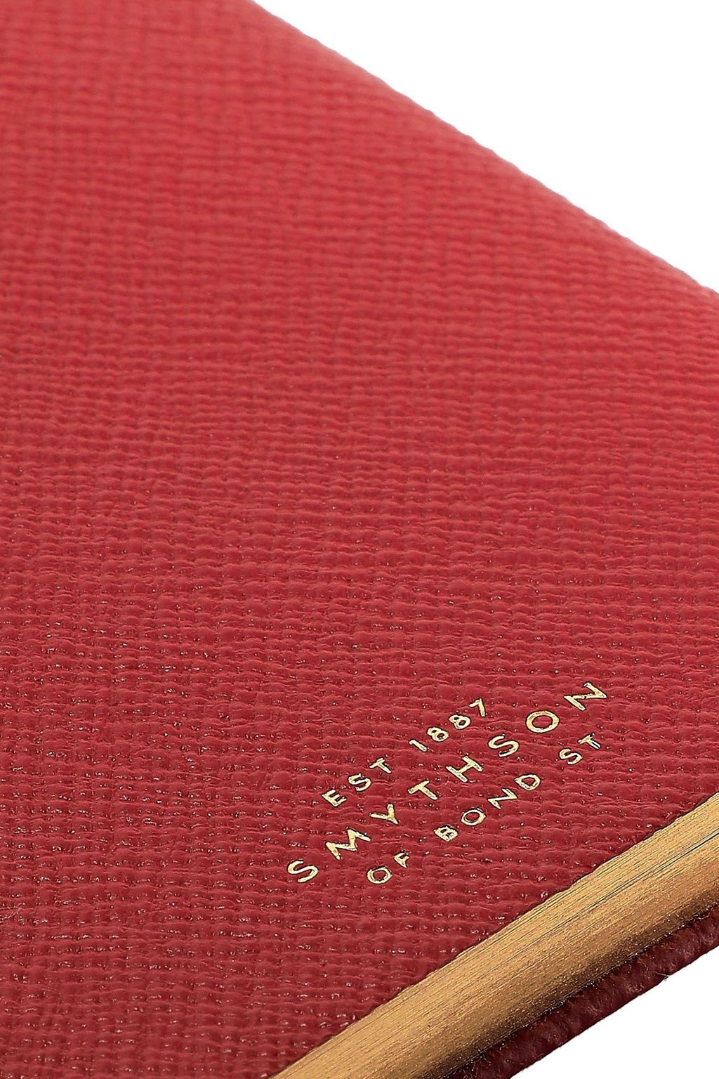 SMYTHSON Chelsea textured-leather notebook