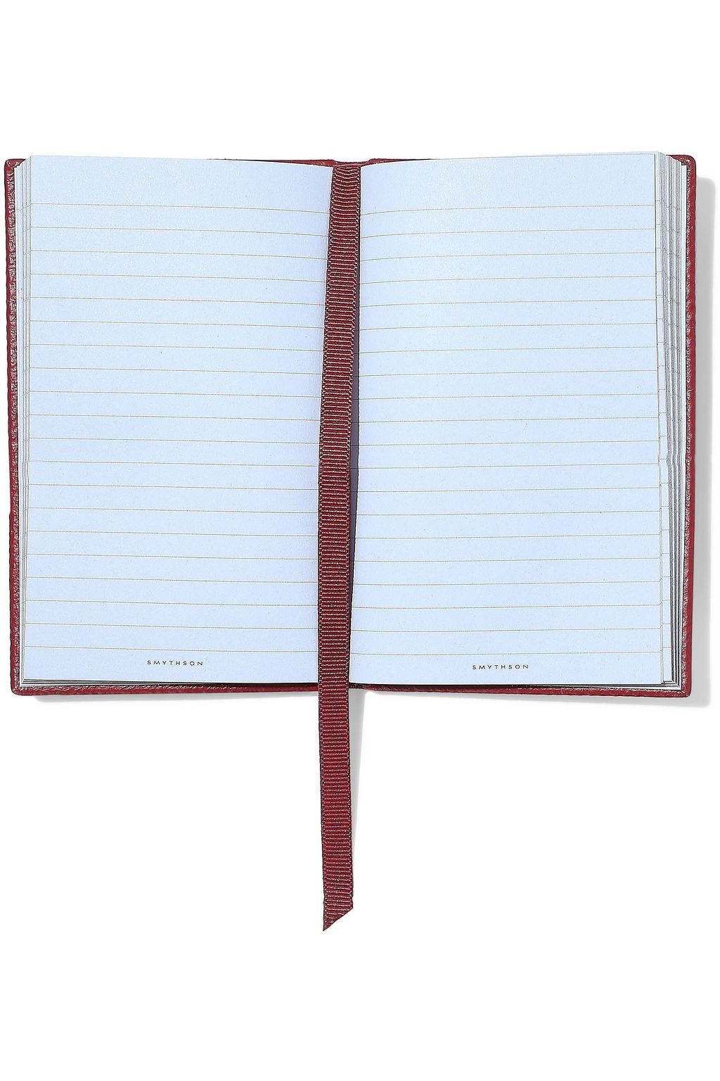 SMYTHSON Wafer Kiss and Tell textured-leather notebook