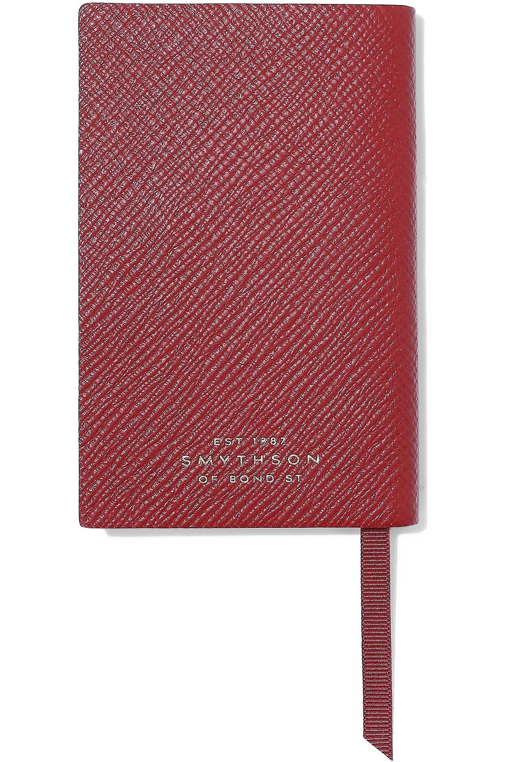 SMYTHSON Wafer Kiss and Tell textured-leather notebook