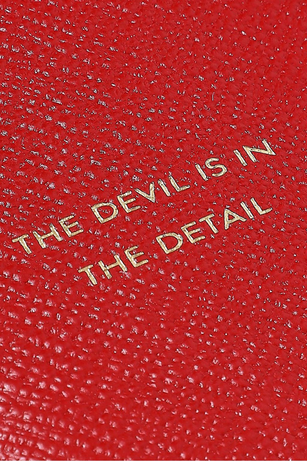 SMYTHSON Panama The Devil Is In The Detail textured-leather notebook