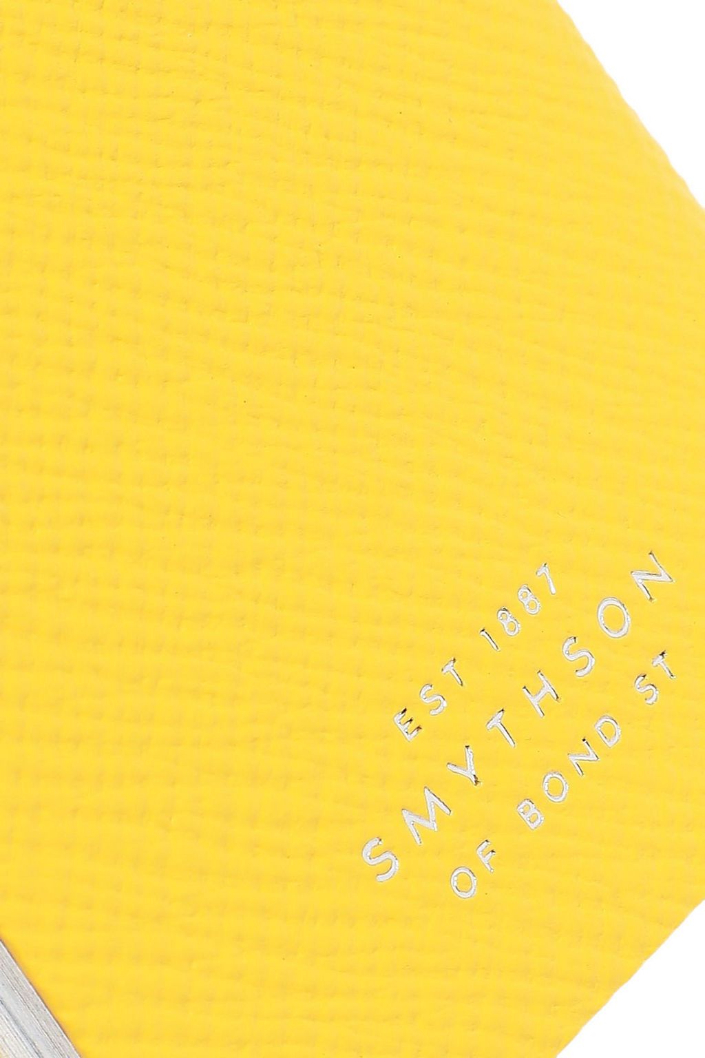SMYTHSON Smile textured-leather notebook