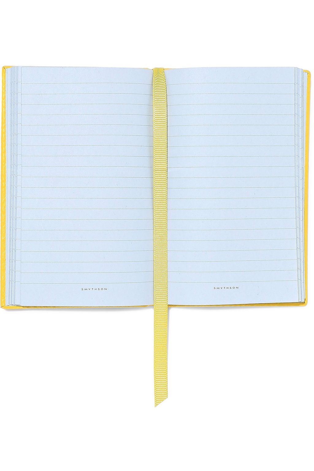 SMYTHSON Smile textured-leather notebook