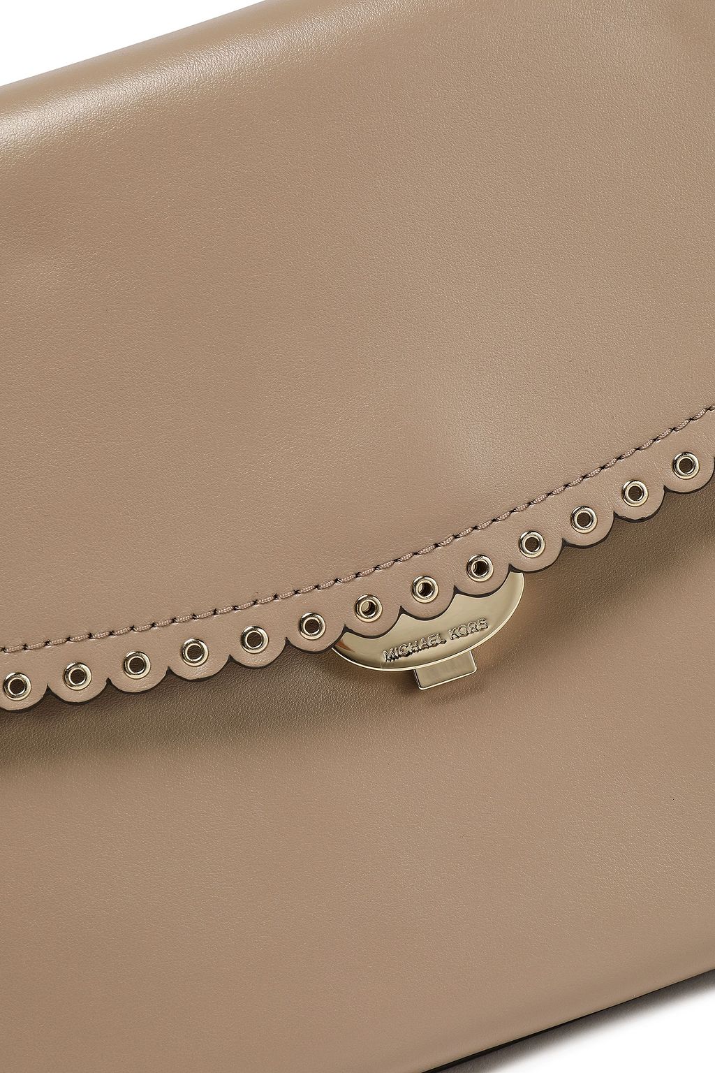 MICHAEL MICHAEL KORS Scalloped leather tote