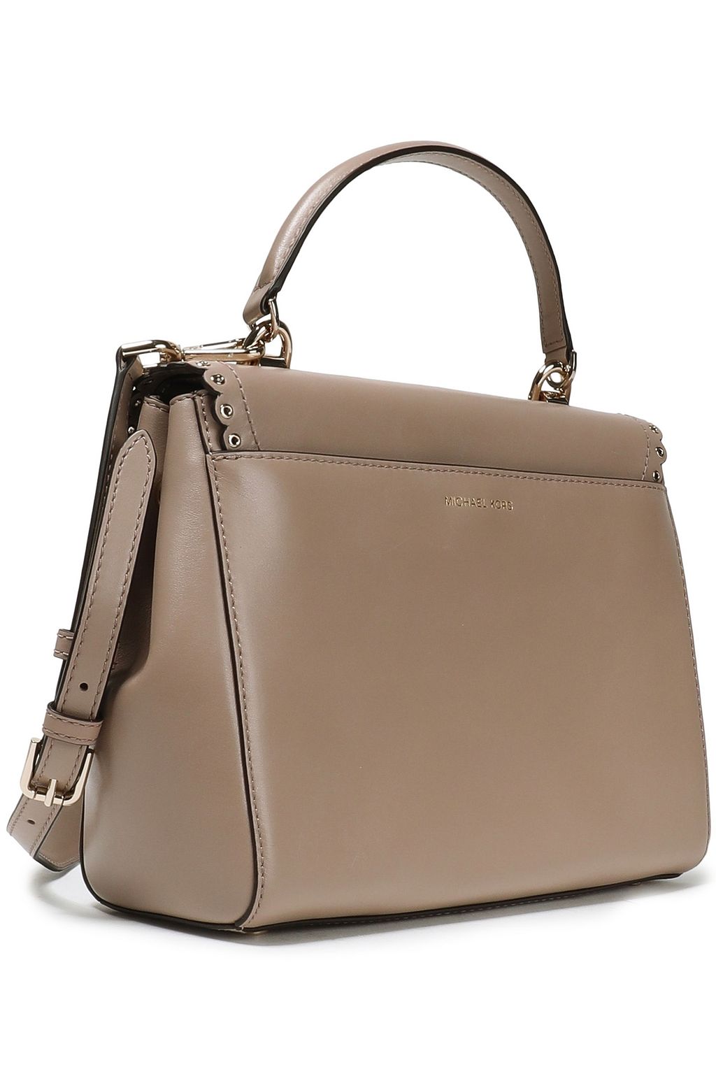MICHAEL MICHAEL KORS Scalloped leather tote