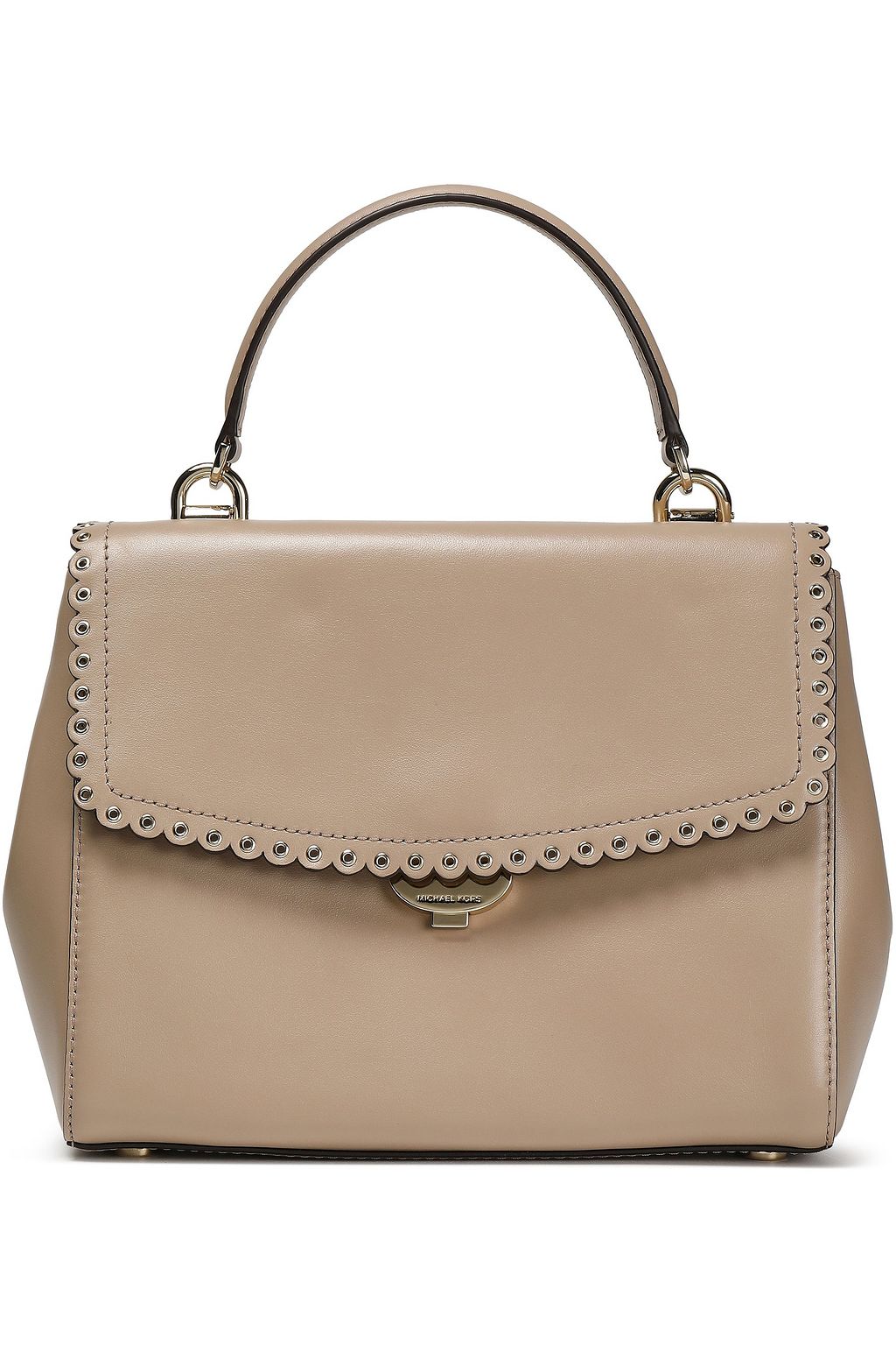 MICHAEL MICHAEL KORS Scalloped leather tote