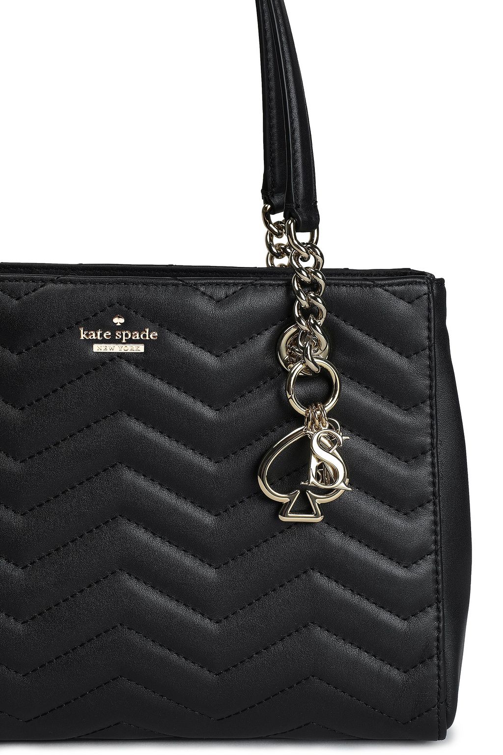 quilted leather handbag