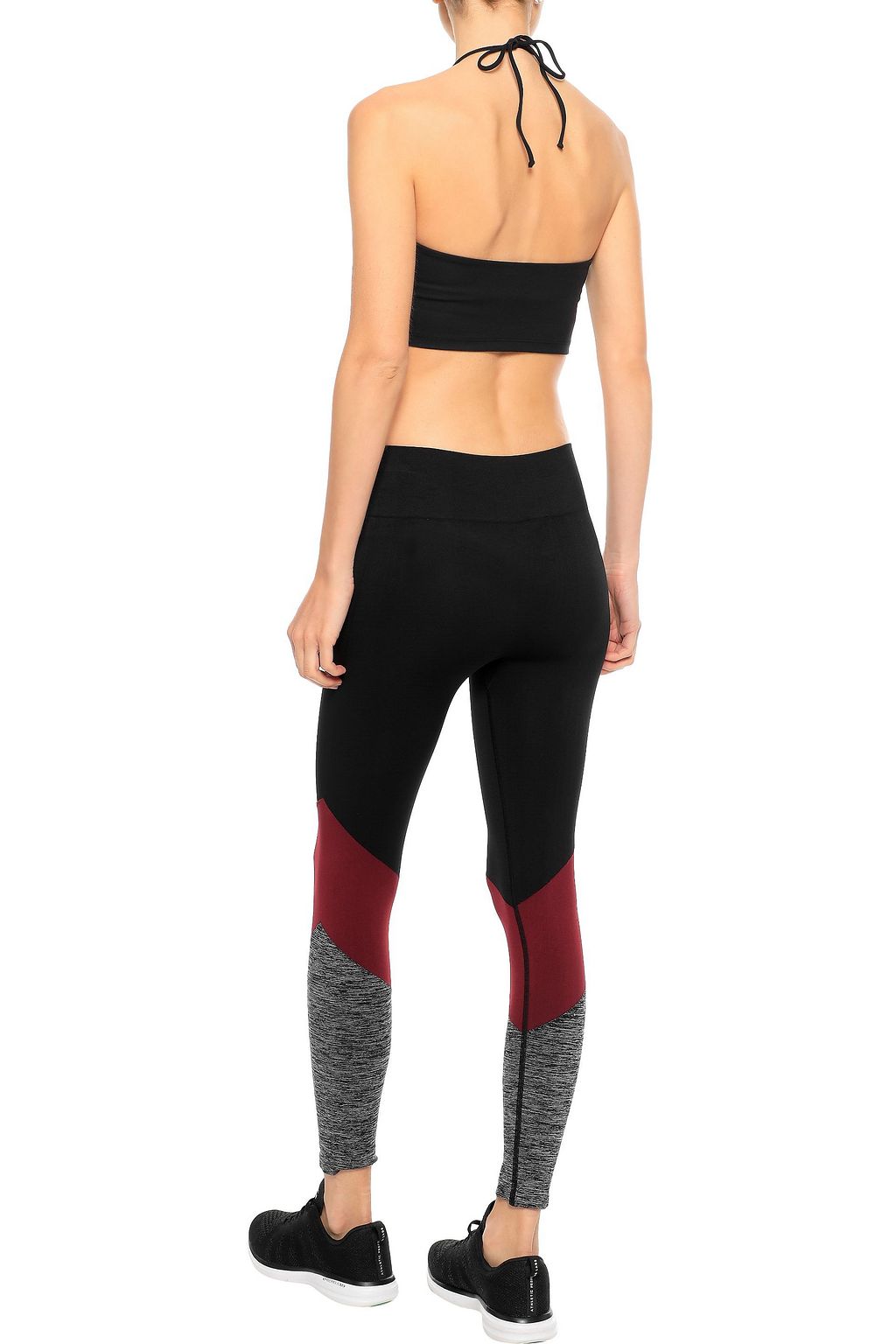 G. LABEL Stretch halterneck sports bra