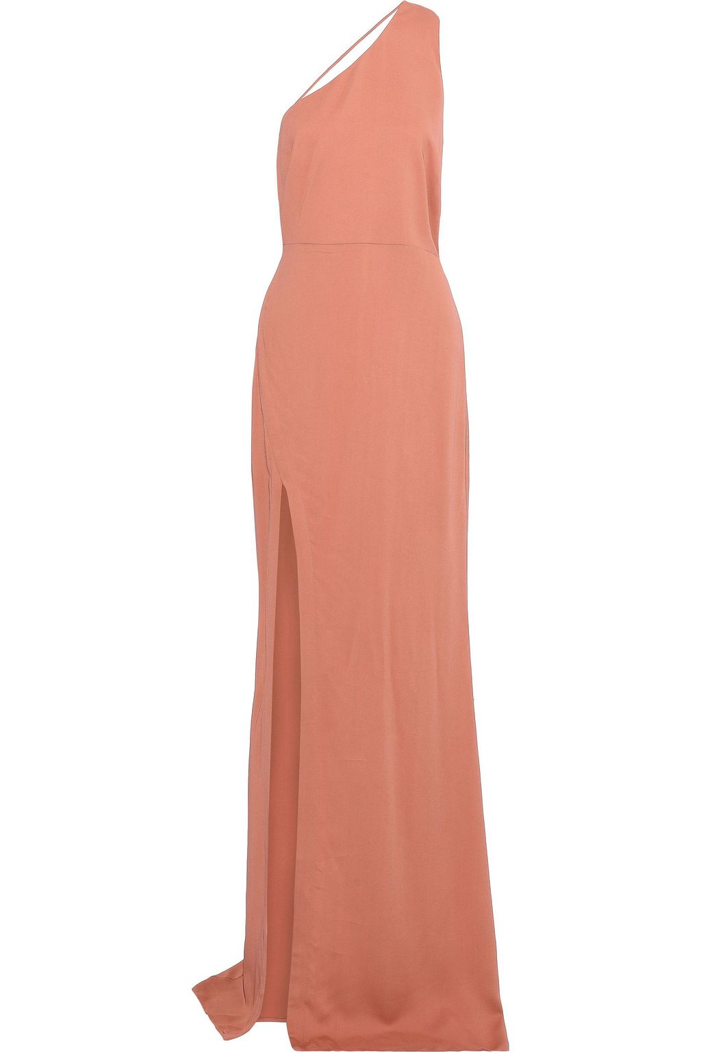 michelle mason one shoulder gown